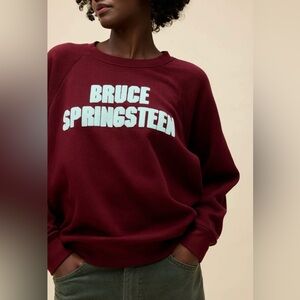 NWOT Daydreamer LA BRUCE SPRINGSTEEN VINTAGE RAGLAN SWEATSHIRT